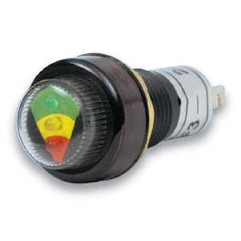 Indicateur tri-led LBF 318-48 GEL ou AGM