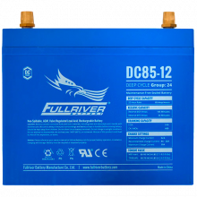 Batterie FullRiver à décharge lente sans entretien DC85-12 AGM, 12V 70Ah