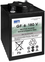 Batterie à décharge lente sans entretien Sonnenschein GF06180-V GEL, 6V 180Ah 