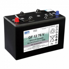 Batterie à décharge lente sans entretien Sonnenschein GF12076-V GEL, 12V 76Ah 